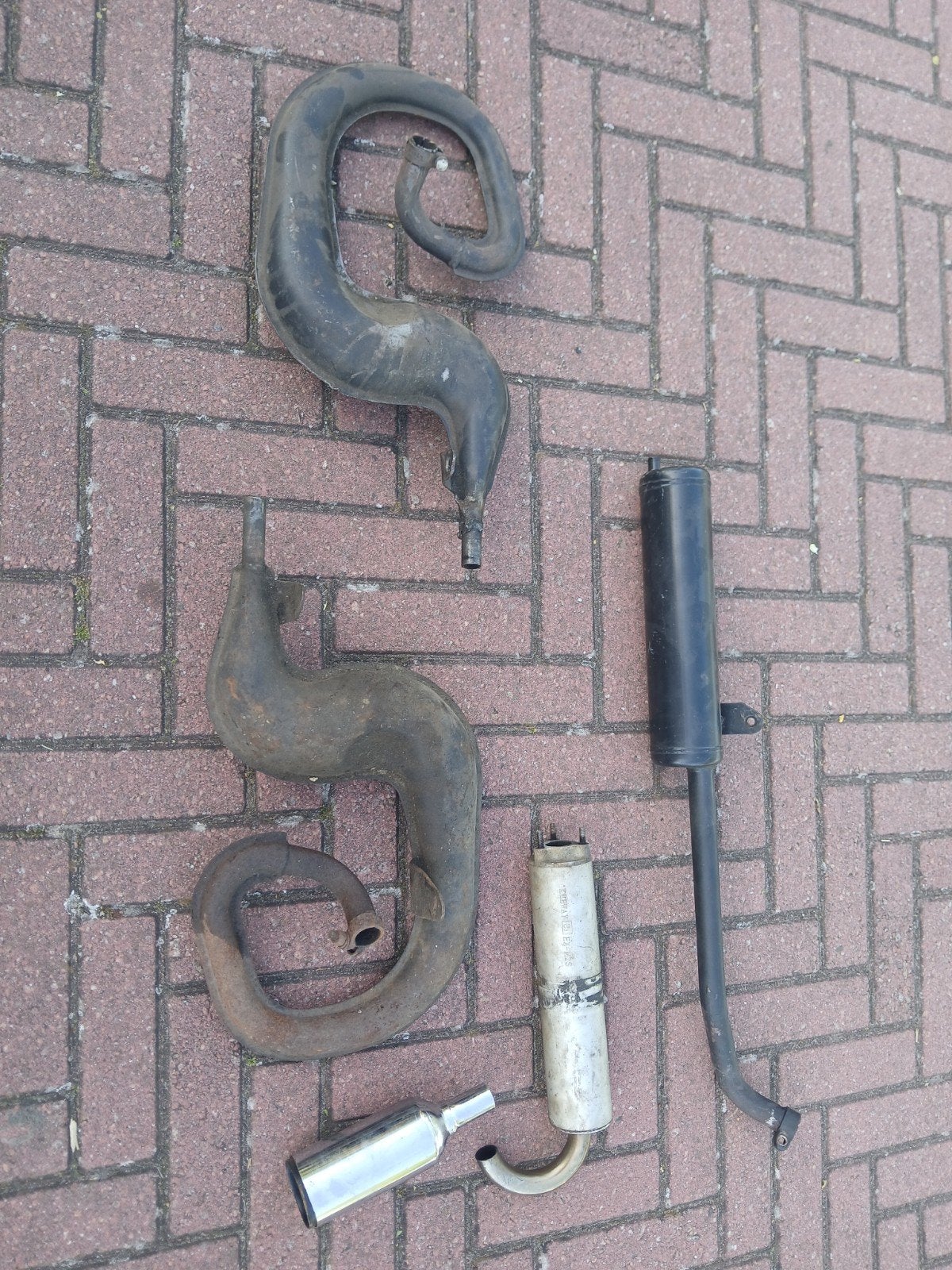Piaggio ciao leovince leovinci krul uitlaat, Ophalen of Verzenden, Uitlaat