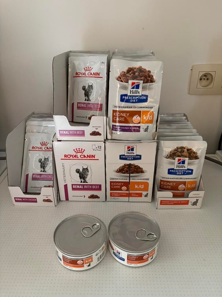 Royal canin en hills renal kattenvoer, Ophalen of Verzenden, Kat