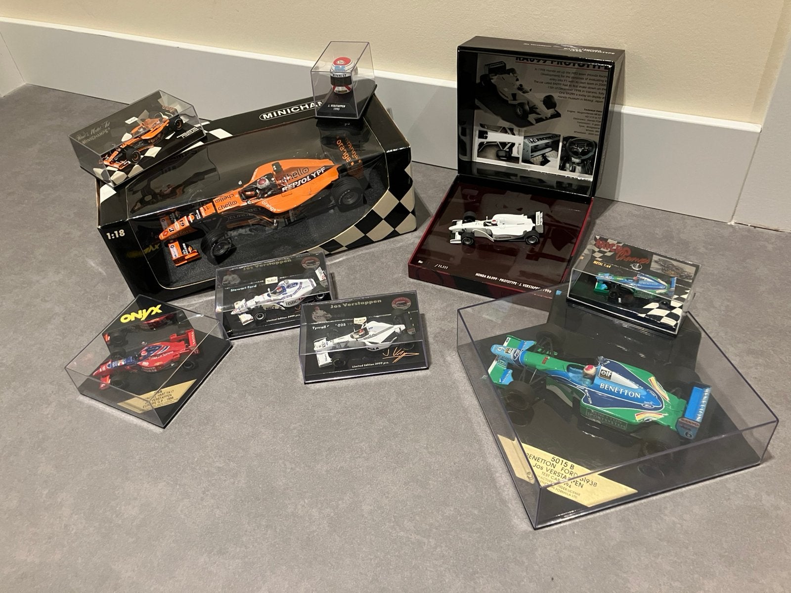 Modelauto,s Jos Verstappen, Ophalen of Verzenden, Zo goed als nieuw, Auto