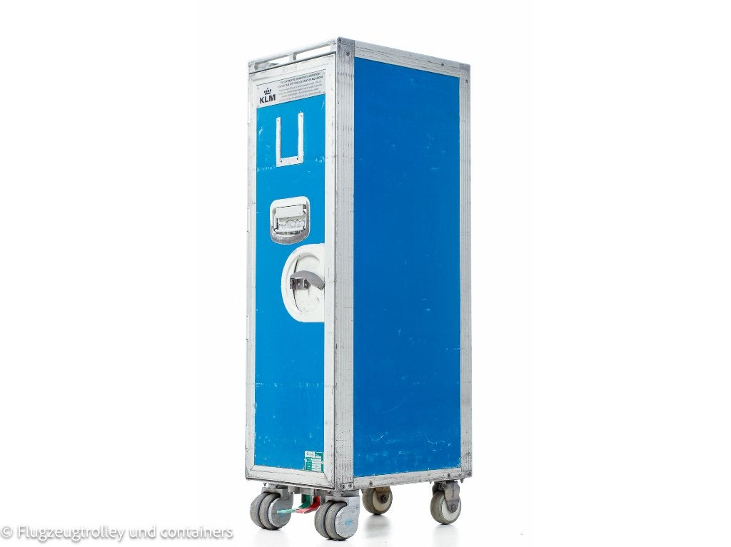 KLM vliegtuigtrolley huidig model, half size, €160, Verzamelen, Luchtvaart en Vliegtuigspotten, Gebruikt, Overige typen, Ophalen of Verzenden