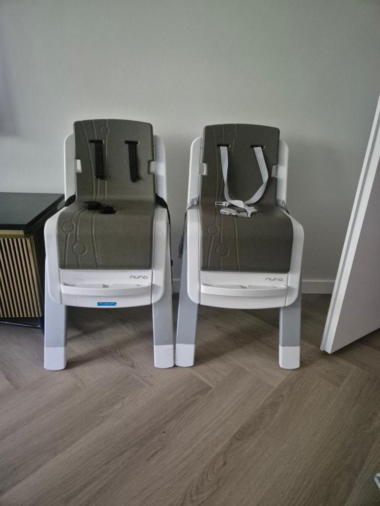 Nuna Zaaz meegroeistoel, Kinderen en Baby's, Ophalen of Verzenden, Gebruikt, Meegroeistoel, Gordel(s)