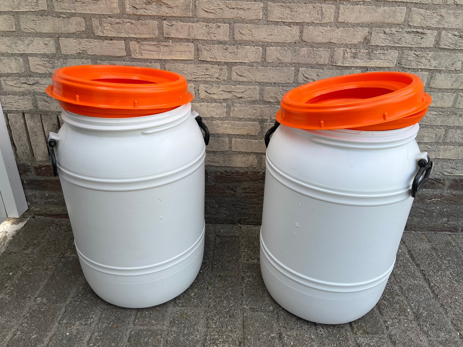 Tonnen / voertoen / opbergton / voedselton opslag 60 liter, Ophalen