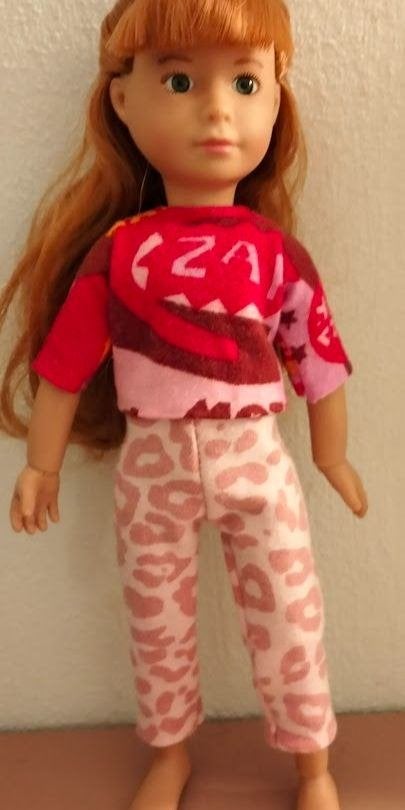 23cm Krushling doll fashion by AR.O, Verzenden, Nieuw, Kleertjes