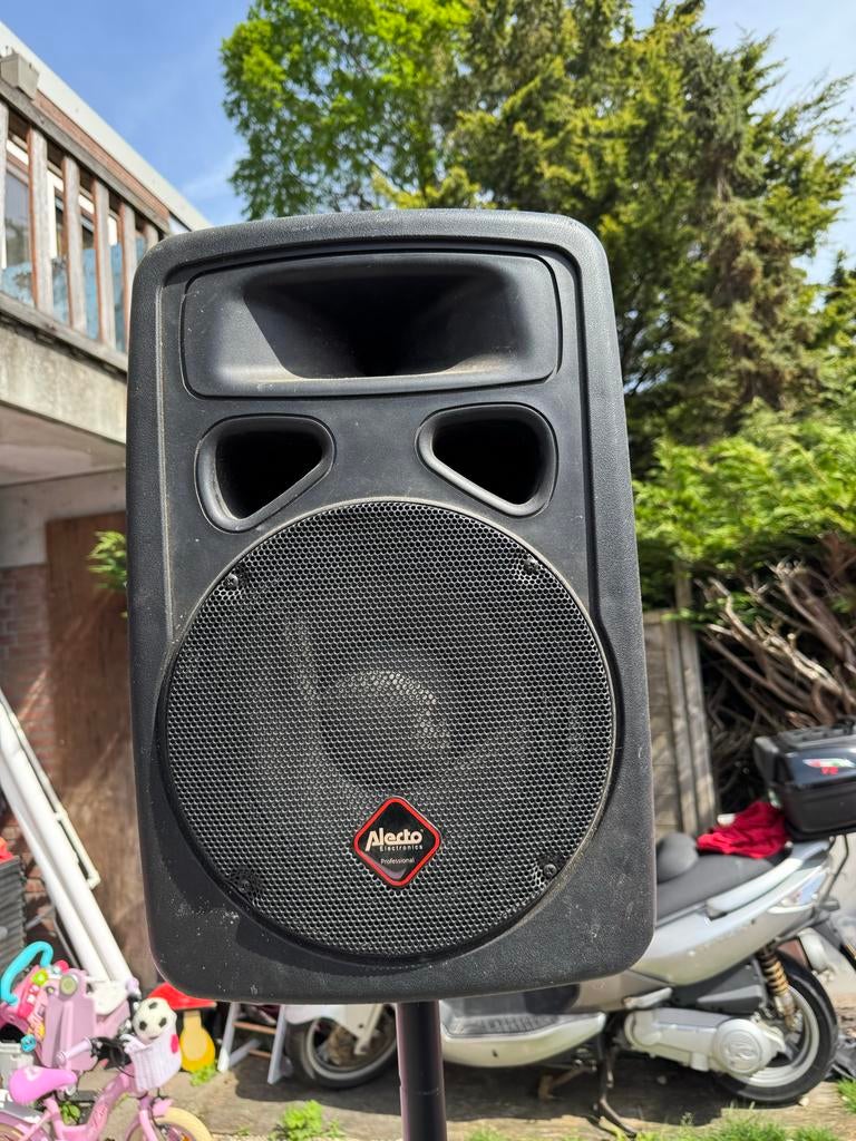 Aladado PA Speaker met standaard - Krachtig geluid, Audio, Tv en Foto, Luidsprekers, Overige merken, Overige typen, Ophalen of Verzenden