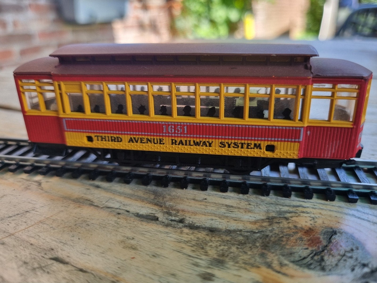 Vintage Tram Model - Third Avenue Railway System, Overige merken, Gebruikt, Gelijkstroom of Wisselstroom, Overige typen