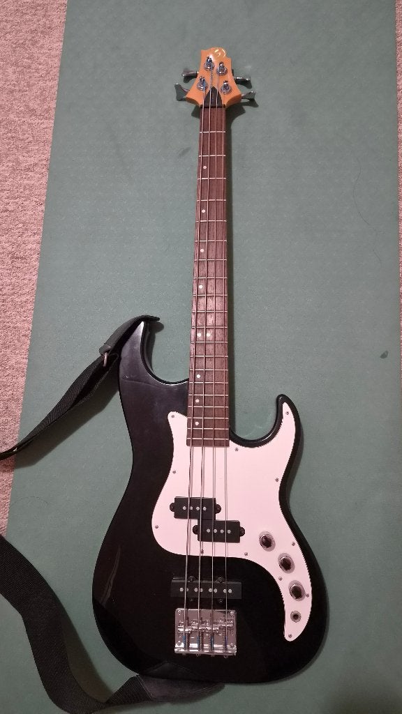 Greg Bennett Samick Corsair CR-1 shortscale bass, Muziek en Instrumenten, Snaarinstrumenten | Gitaren | Bas, Ophalen, Gebruikt