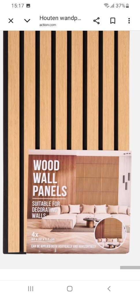 Wand panelen, Doe-het-zelf en Verbouw, Platen en Panelen, Ophalen, Nieuw, Overige materialen, 20 tot 50 mm