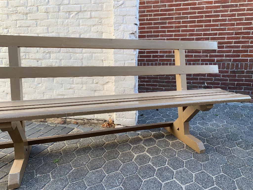 Kerkbank voor serre of overkapping, Antiek en Kunst, Antiek | Meubels | Stoelen en Banken, Ophalen