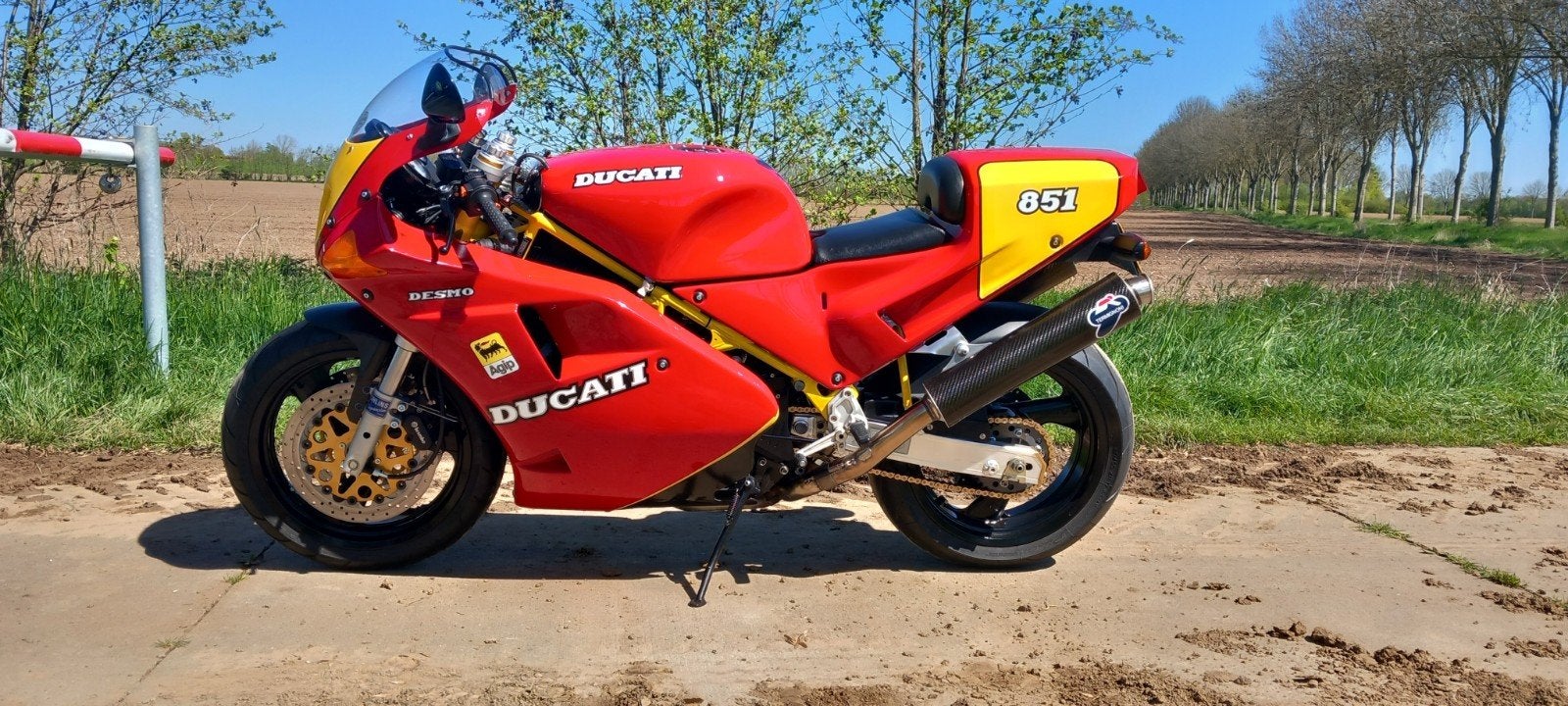 Ducati 851 SP2, Motoren, 2 cilinders, Gebruikt, Super Sport, Particulier