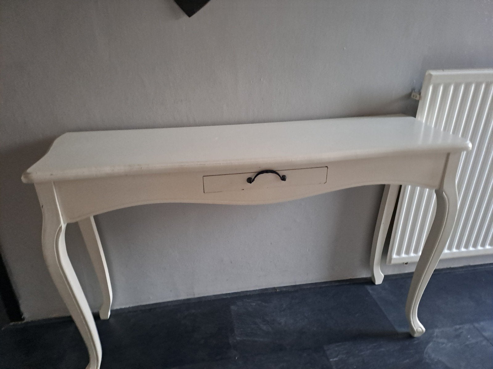 Sidetable Queen Ann Barok, Gebruikt, 100 tot 150 cm, Ophalen of Verzenden, 25 tot 50 cm