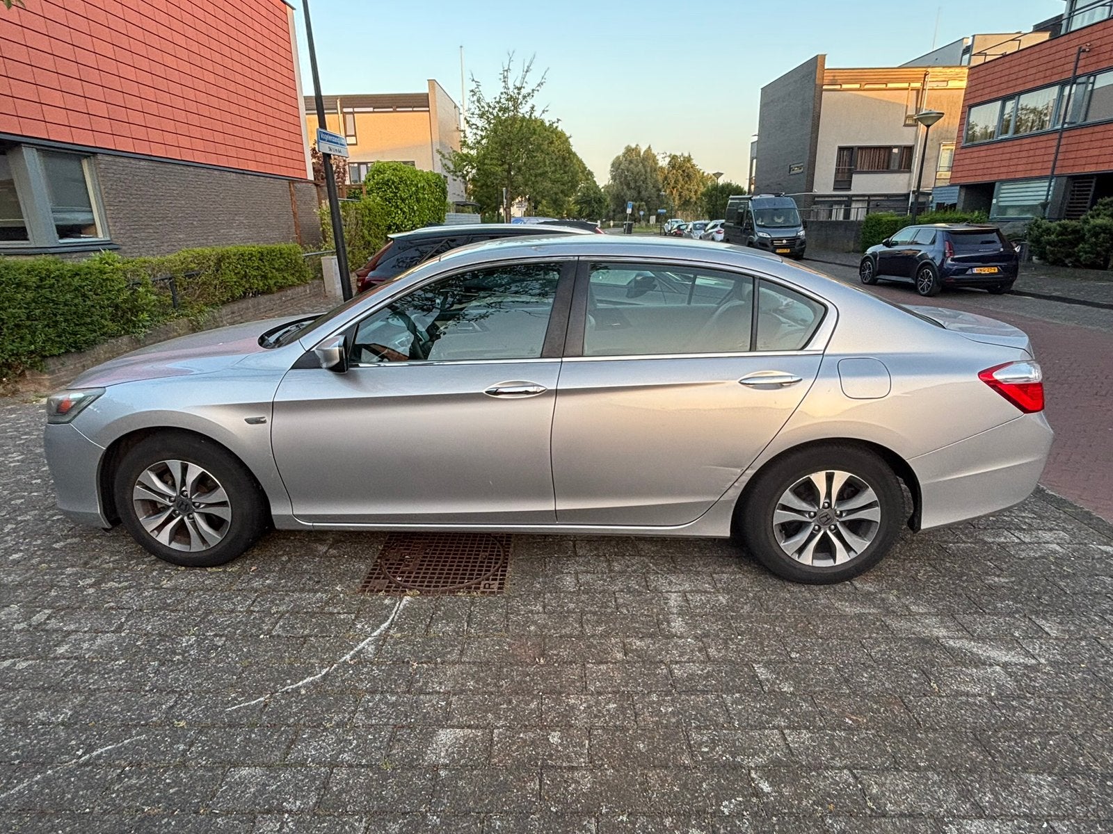 Honda 2015 Grijs, Auto's, Honda, Particulier, Accord, Benzine, Sedan, Automaat, Geïmporteerd, Zilver of Grijs, Ophalen