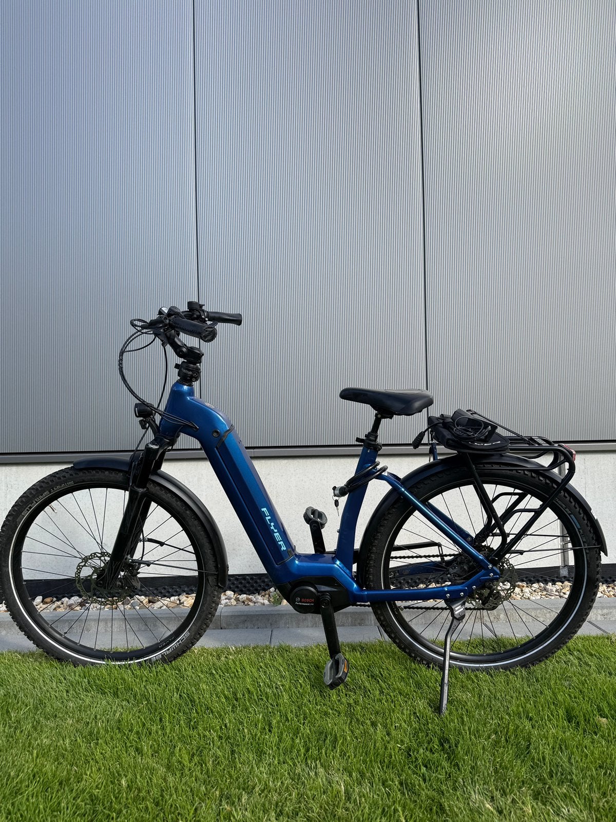 Flyer Bosch Middenmotor Elektriache fiets ebike, Fietsen en Brommers, Fietsen | Dames | Damesfietsen, 53 tot 56 cm, Versnellingen