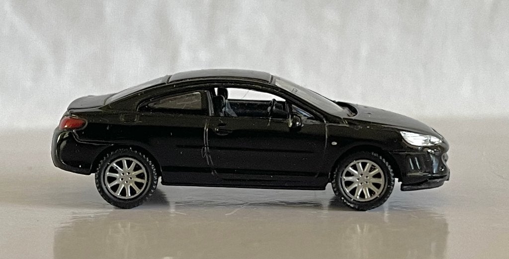 Welly: Peugeot 407 Coupe, Ophalen of Verzenden, Zo goed als nieuw, Auto, Overige merken