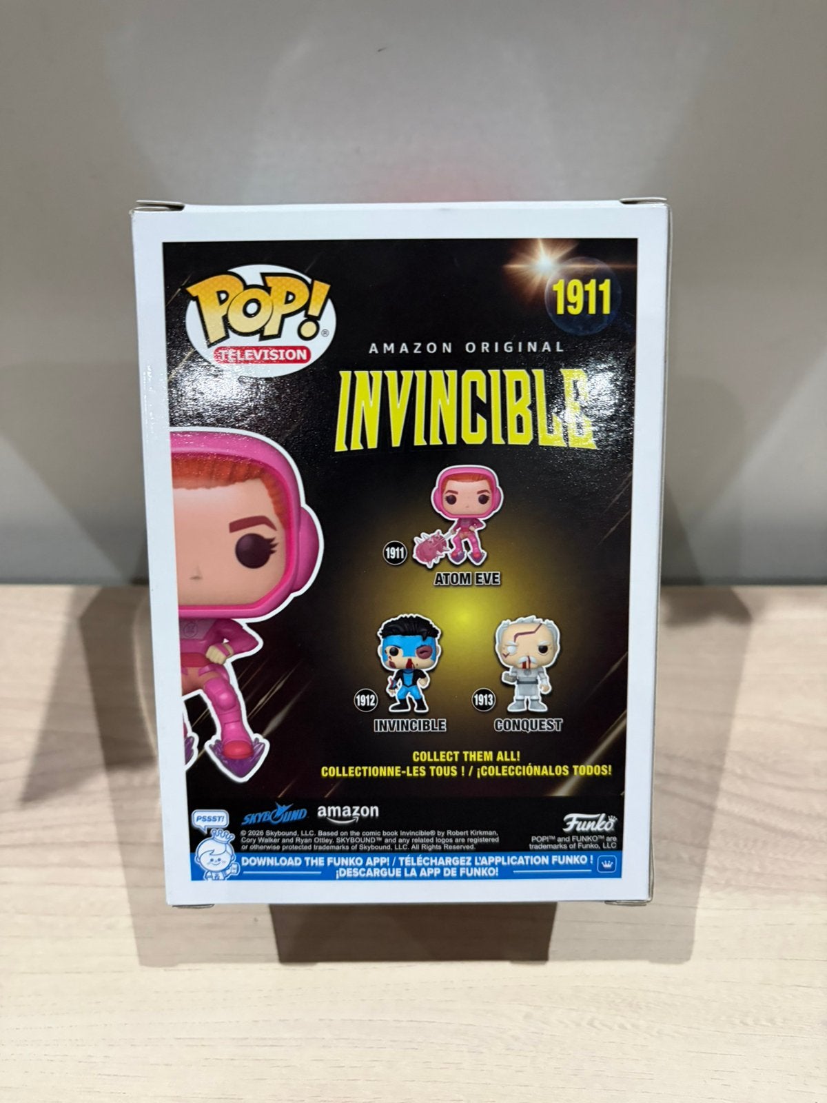 Funko Pop! Invincible – Atom Eve #1911, Verzamelen, Funko Europe, Ophalen of Verzenden, Zo goed als nieuw, 4th floor, 1 Queen Caroline St, London W6 9YN, Verenigd Koninkrijk