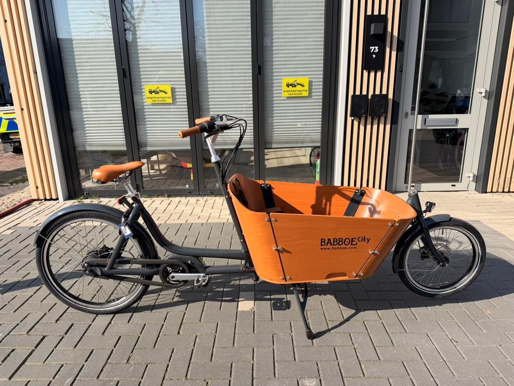 Babboe City Mountain Bakfiets NIEUW, Ophalen, Zo goed als nieuw, 4 kinderen of meer, Elektrisch