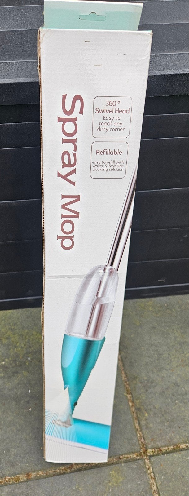 Nieuwe Spray Mop met 360 draaibare kop, Ophalen of Verzenden, Mop of Dweil
