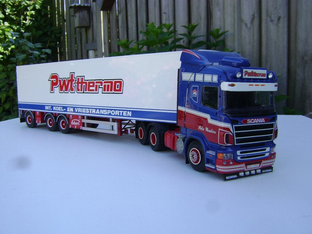Tekno Scania R Serie Highline  Peter wouters, Hobby en Vrije tijd, Modelauto's | 1:50, Ophalen of Verzenden, Zo goed als nieuw