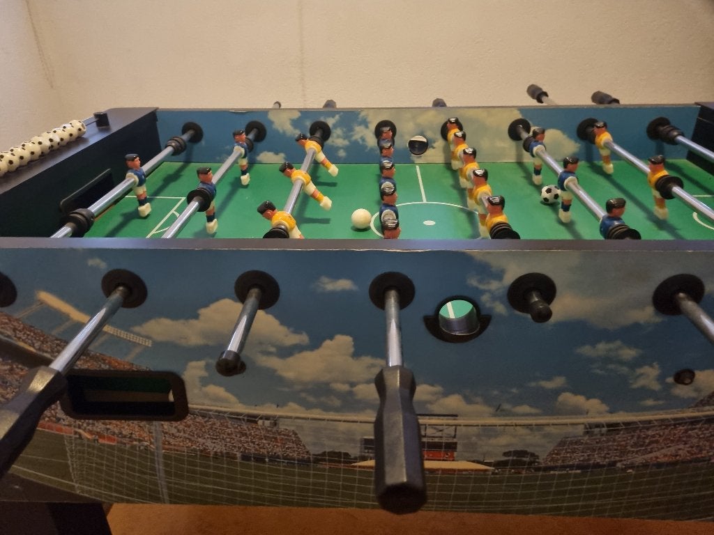 tafelvoetbalspel, Kinderen en Baby's, Speelgoed | Voetbaltafels, Ophalen, Gebruikt