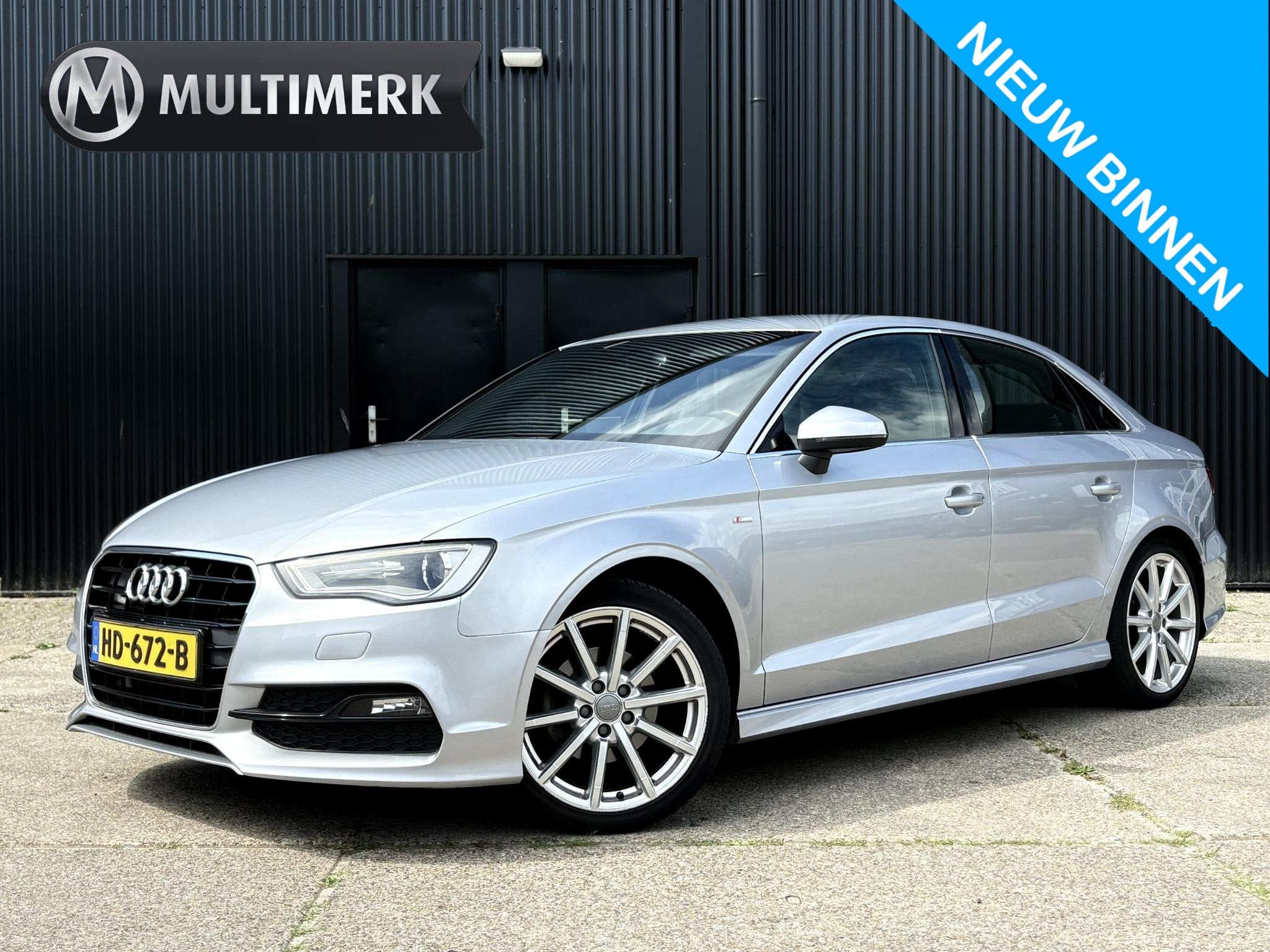Audi A3 Limousine 1.4 TFSI | LMV | 150PK | TREKHAAK | LED |, Gebruikt, 4 cilinders, 150 pk, Leder en Stof