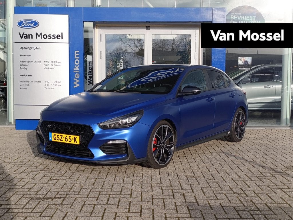 Hyundai i30 Fastback 2.0 T-GDI N2 | Memory | Camera | Stoel/, Auto's, Hyundai, Euro 6, 4 cilinders, Zwart, Handgeschakeld
