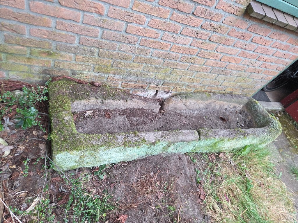 Trog met breuk, Ophalen