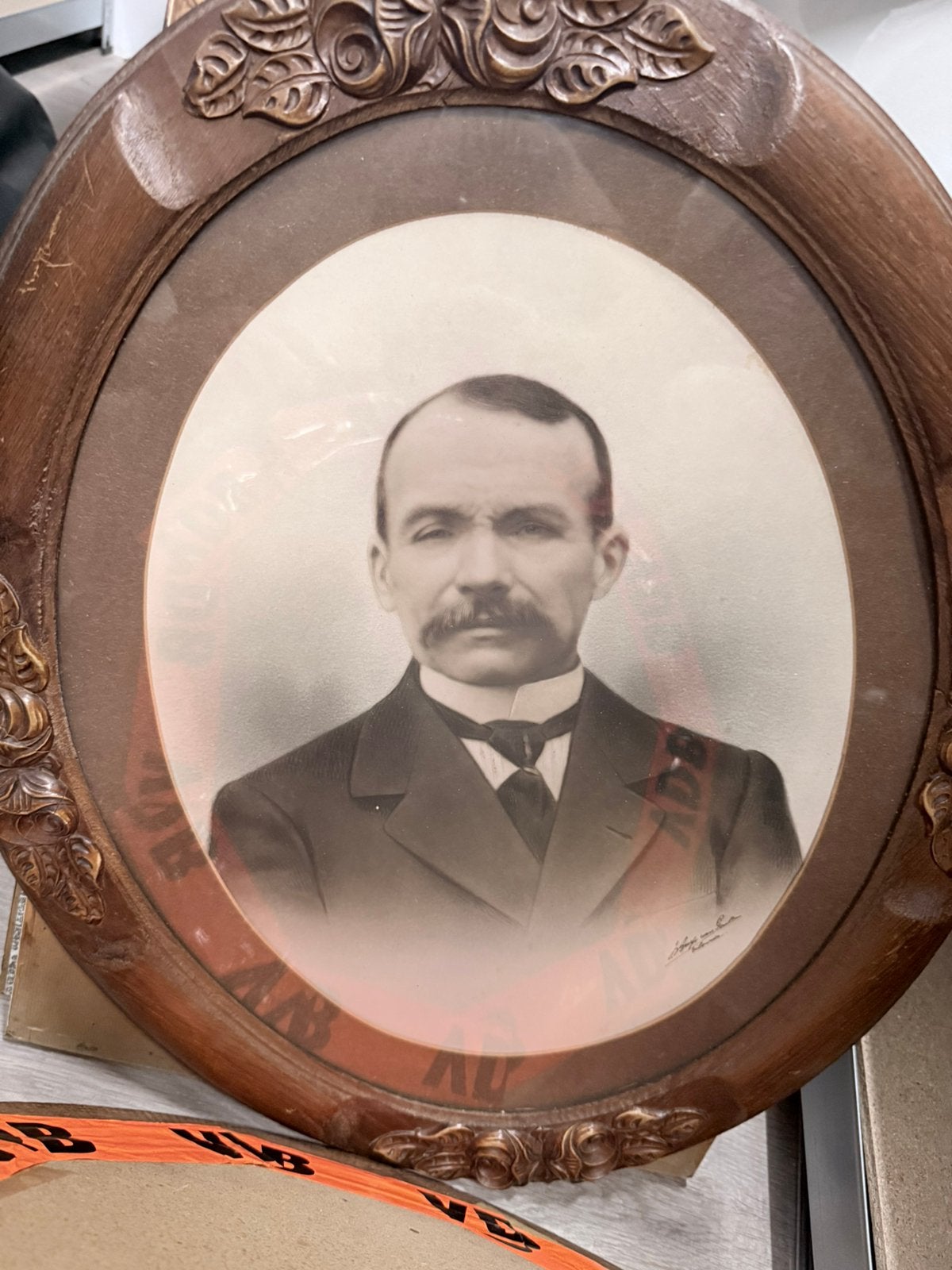 Vintage portretten 1840, Verzamelen, Ophalen, Voor 1940, Zo goed als nieuw, Overige onderwerpen