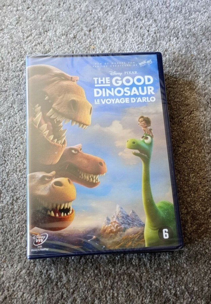 Disney Pixar  dvd   The Good Dinosaur Nieuw in Verpakking, Europees, Tekenfilm, Alle leeftijden, Nieuw in verpakking
