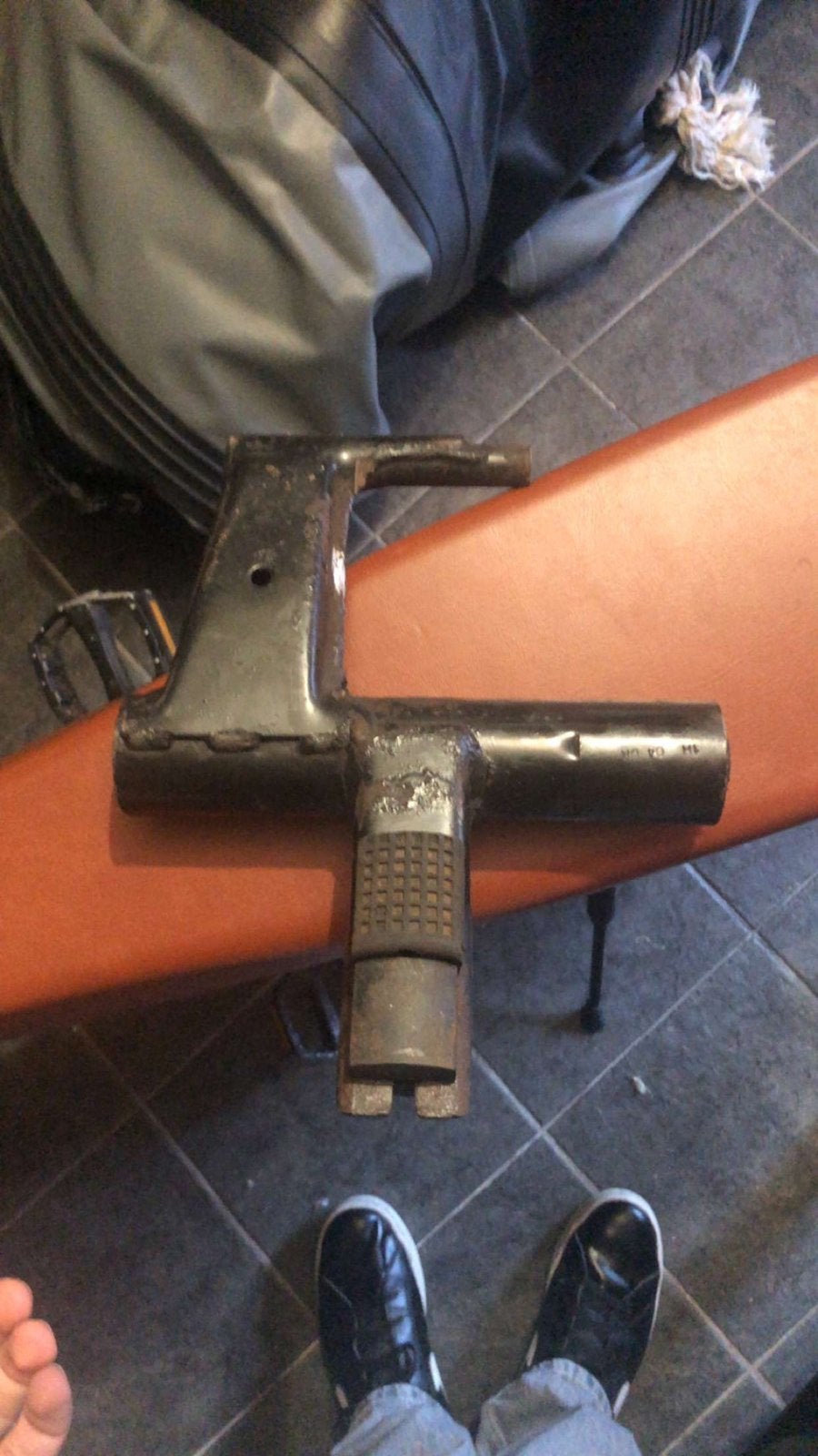 Runner subframe bewerkt voor 125/180, Ophalen of Verzenden, Zo goed als nieuw