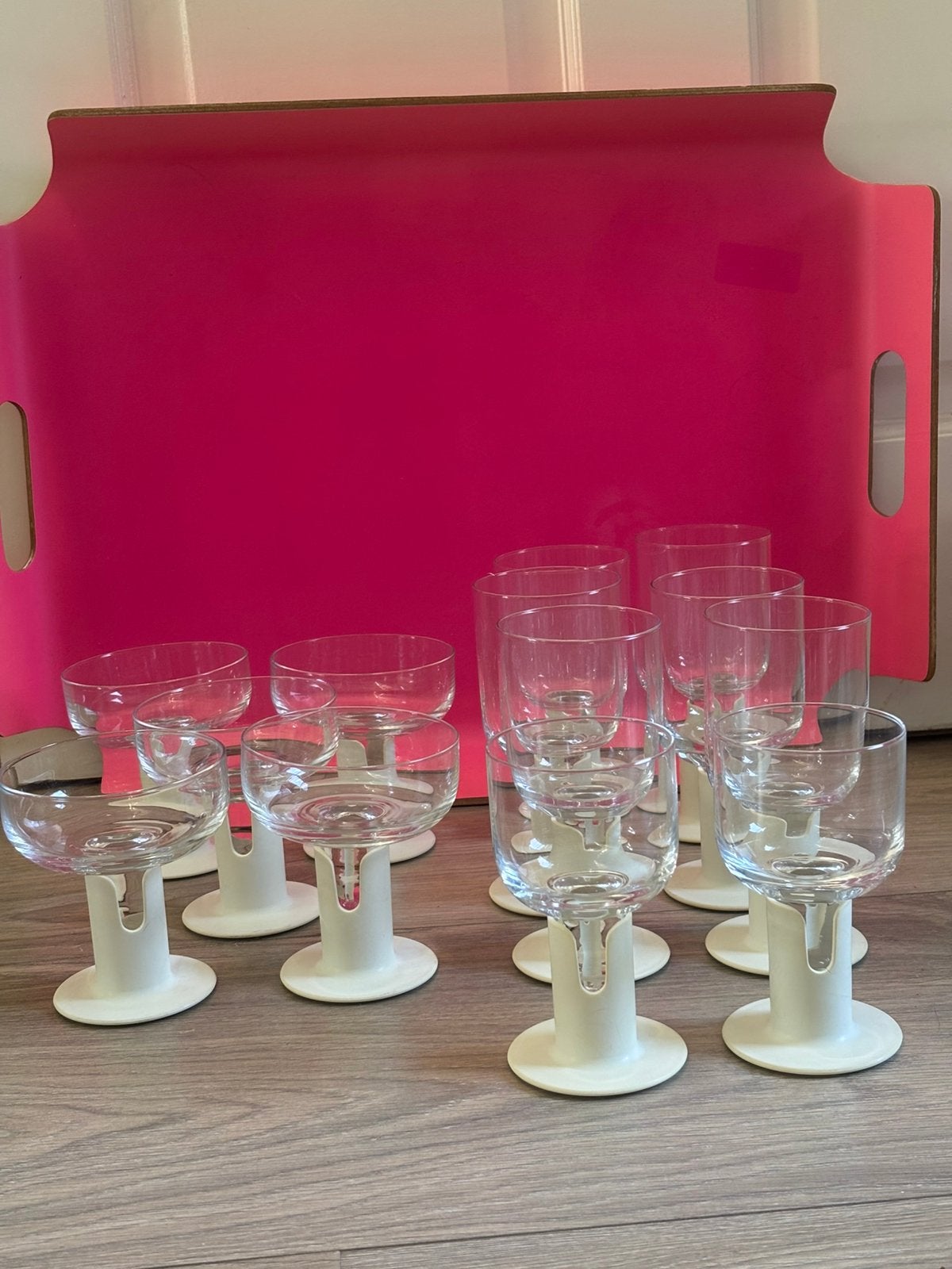 Iittala Finland “Kaveri" glazen Jorma Vennola 13-delig, Ophalen of Verzenden, Zo goed als nieuw, Overige typen