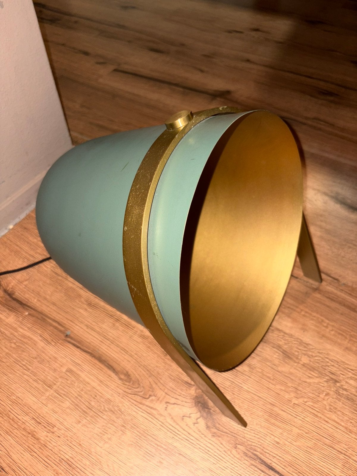 Mooie vloerlamp, Gebruikt, Vloerlamp, Ovaal, Groen