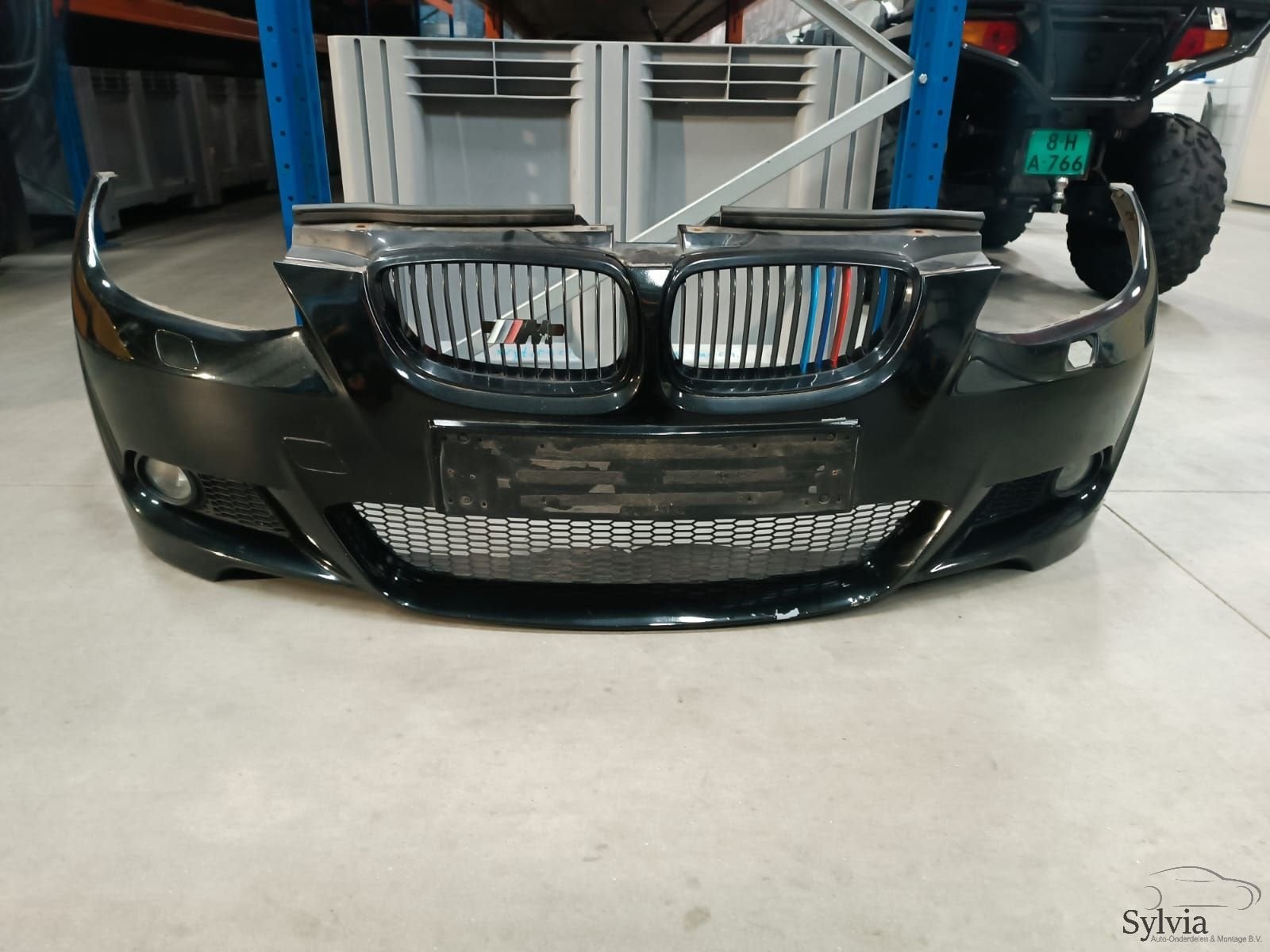 M Voorbumper BMW 3 serie E92 E93 Black Sapphire metallic 475, Gebruikt, -, Voor, -