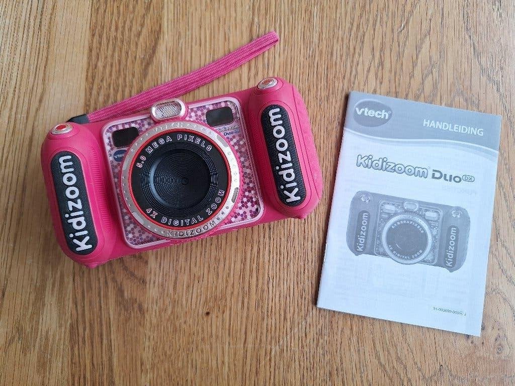 Vtech Kidizoom Duo DX - roze, Kinderen en Baby's, Speelgoed | Vtech, Ophalen of Verzenden, Gebruikt
