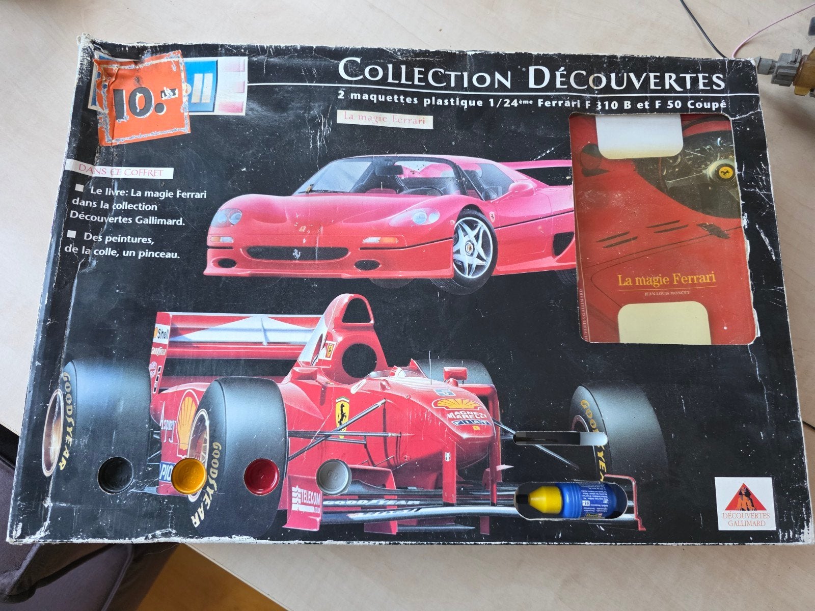 Revell Ferrari F310 B & F50 Coupé modelbouwset, Gebruikt, Auto, Ophalen of Verzenden, 1:32 tot 1:50