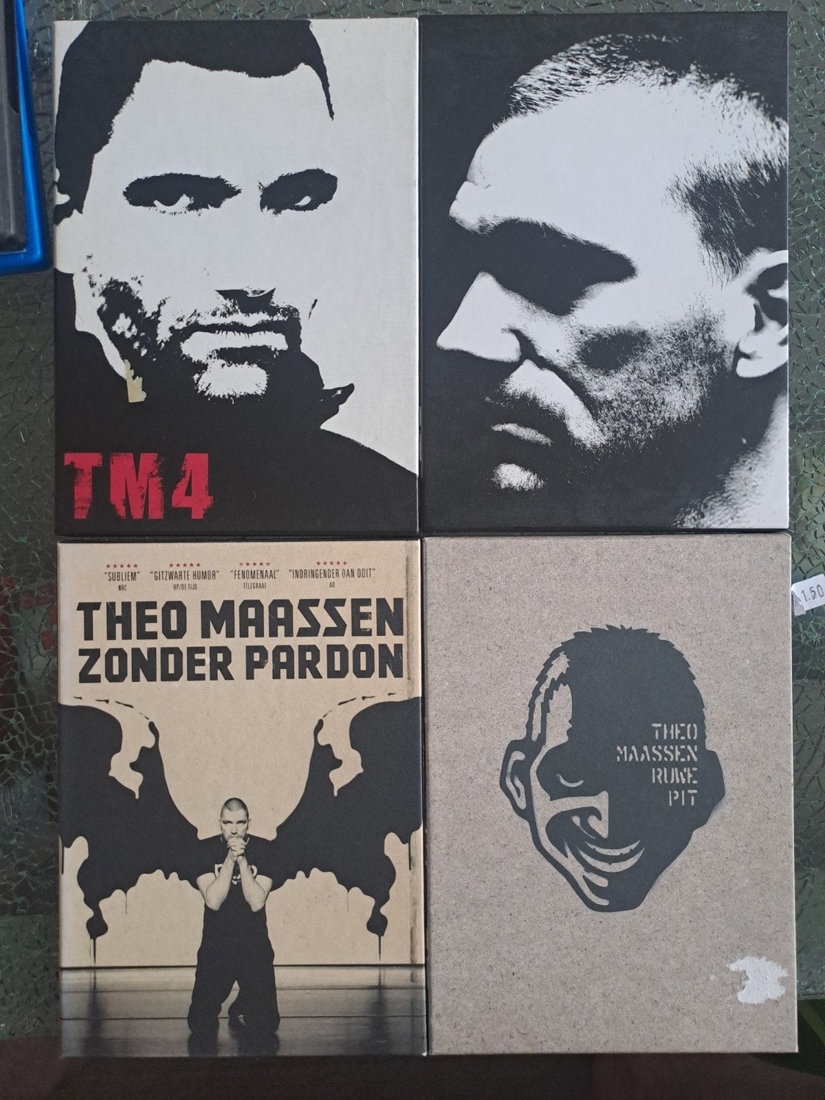 Theo Maassen - 4x (dvd), Ophalen of Verzenden, Zo goed als nieuw