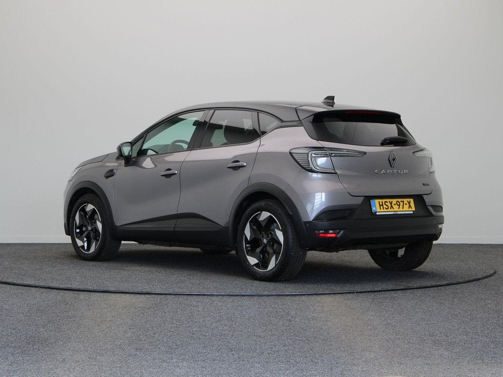 Renault Captur 1.6 E-Tech full hybrid 145 techno | Achteruit, Auto's, Renault, 1345 kg, Gebruikt, Leder en Stof, Origineel Nederlands
