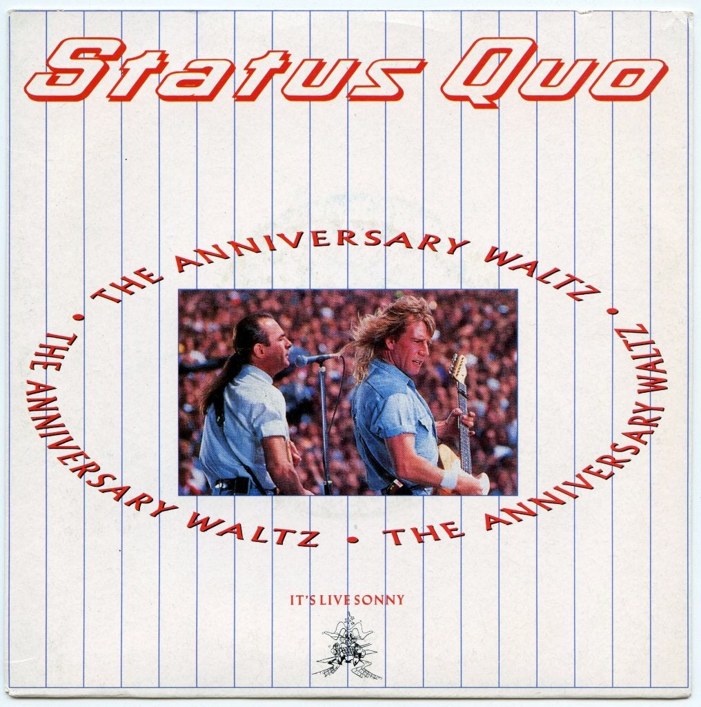 Status Quo - Anniversary Waltz, 7 inch, Ophalen of Verzenden, Zo goed als nieuw, Rock en Metal