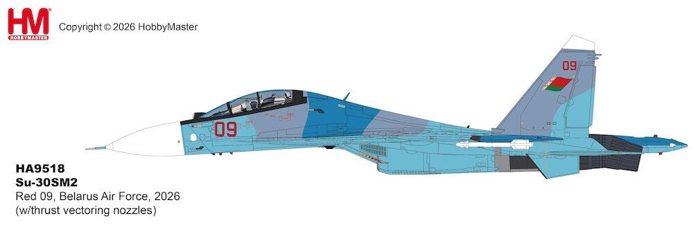 Hobby Master HA9518 | Sukhoi SU-30SM2 Flanker H 10% korting!, Ophalen, Schaalmodel, Nieuw, Pilot Station