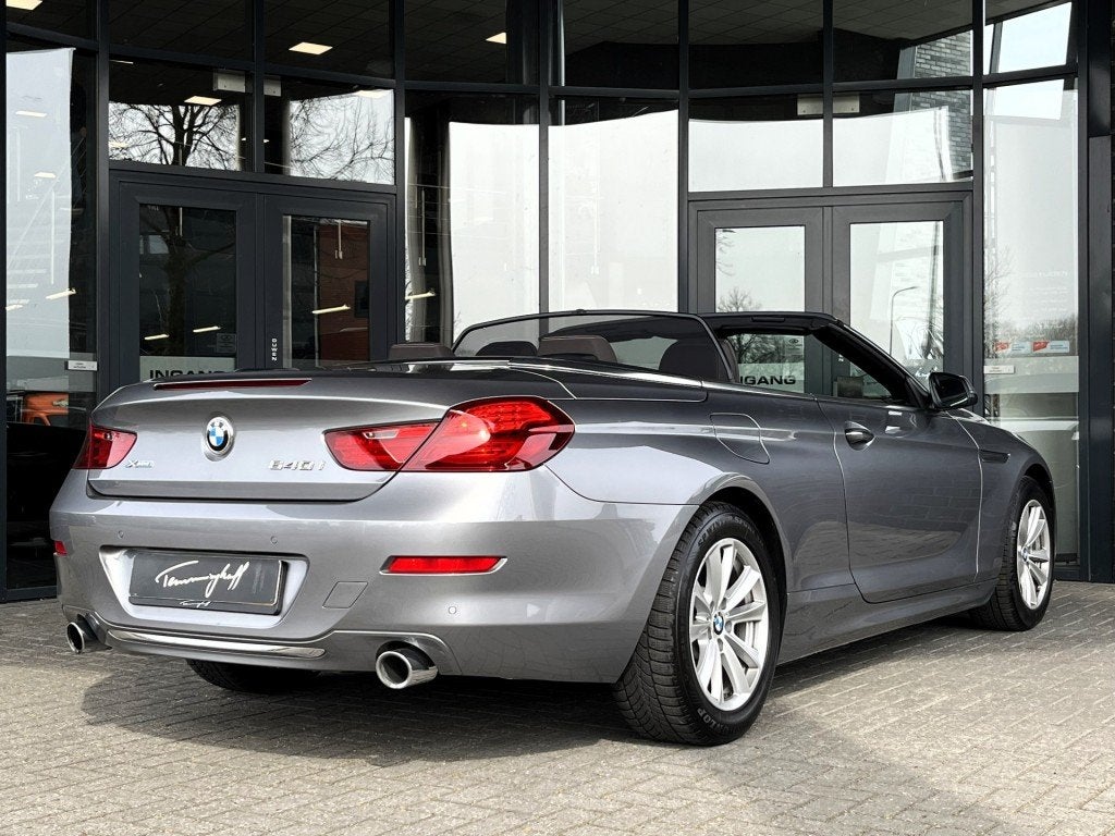 BMW 6 Serie 640i XDRIVE CABRIO HIGH EXECUTIVE, Gebruikt, Euro 6, Leder, Bedrijf