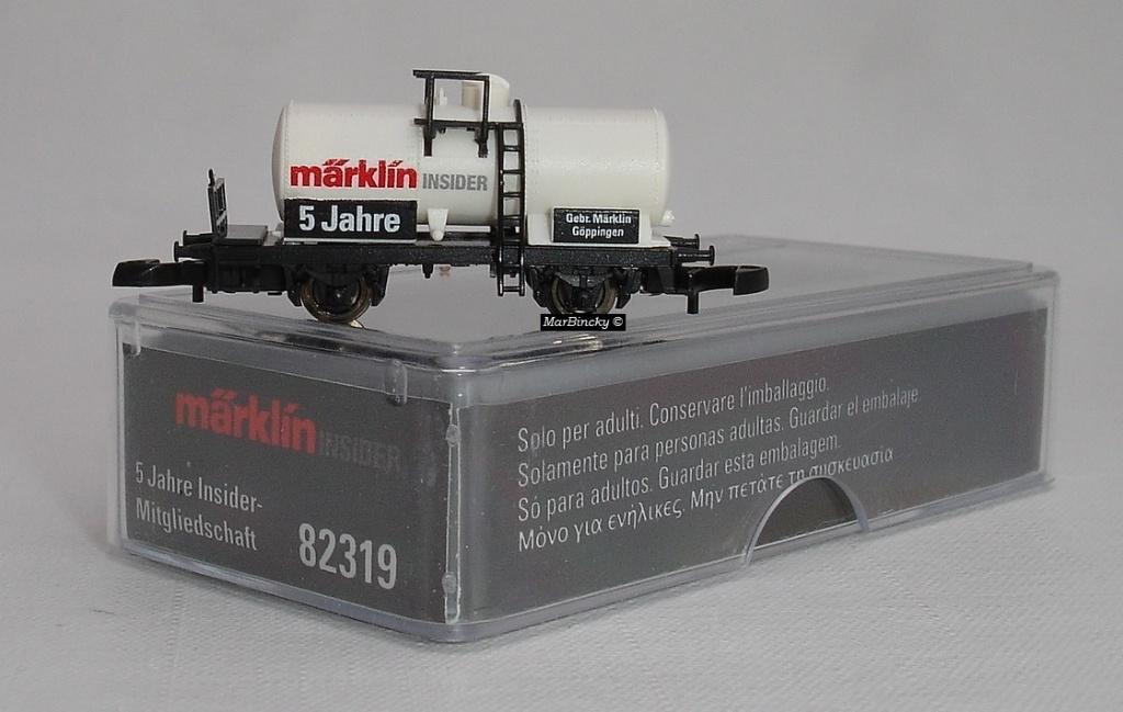 Märklin Z 82319 5 jaar Insider lidmaatschap Ketelwagen !, Hobby en Vrije tijd, Gelijkstroom, Ophalen of Verzenden, Märklin, Nieuw