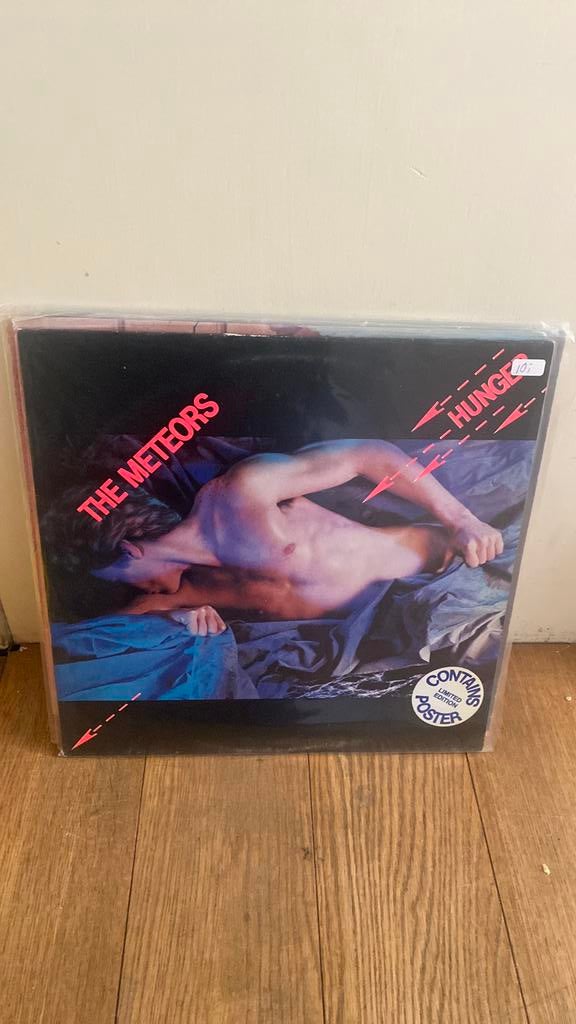 Lp the meteors, hunger, Ophalen of Verzenden, Zo goed als nieuw, Overige formaten, Poprock
