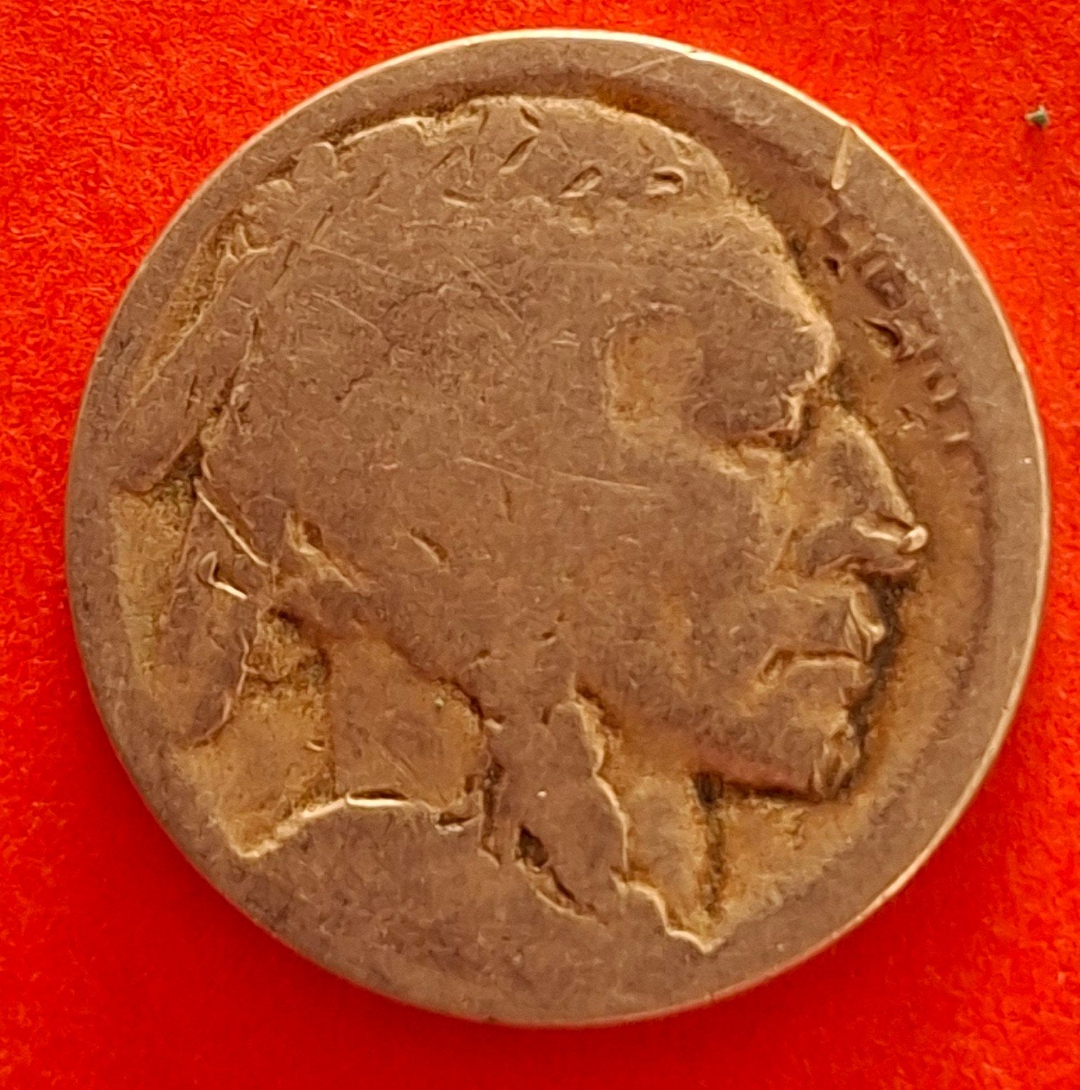 Amerika Buffalo Nickel (5 Cent) - Jaartal Onbekend, Ophalen of Verzenden, Noord-Amerika, Losse munt
