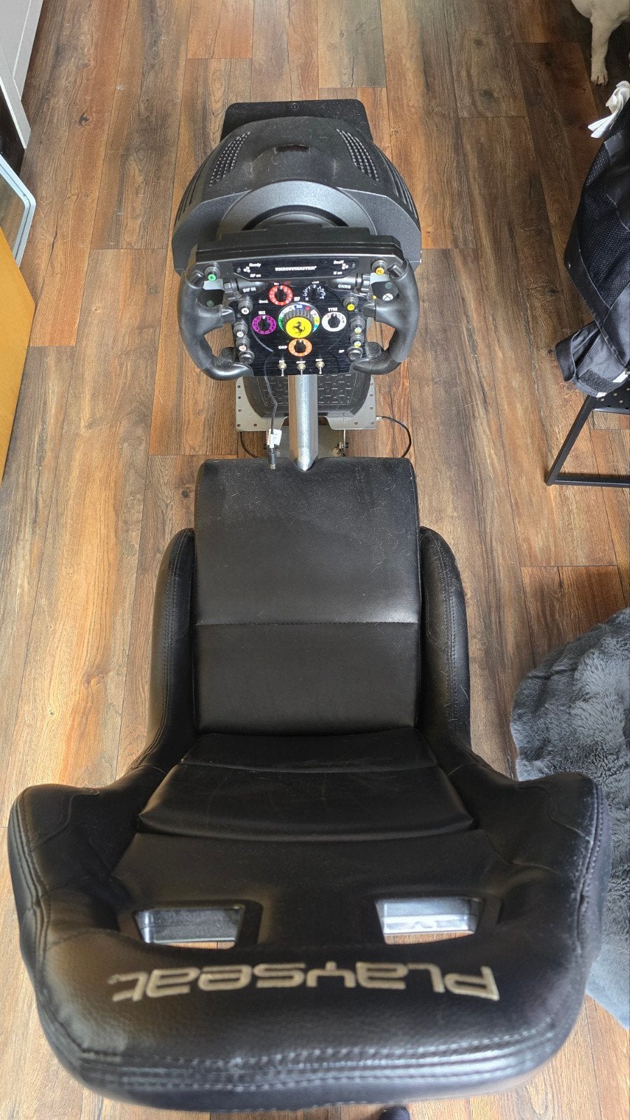 Thrustmaster Playseat racestuur met pedalen en stoel, Spelcomputers en Games, Spelcomputers | Overige, Gebruikt, Overige merken
