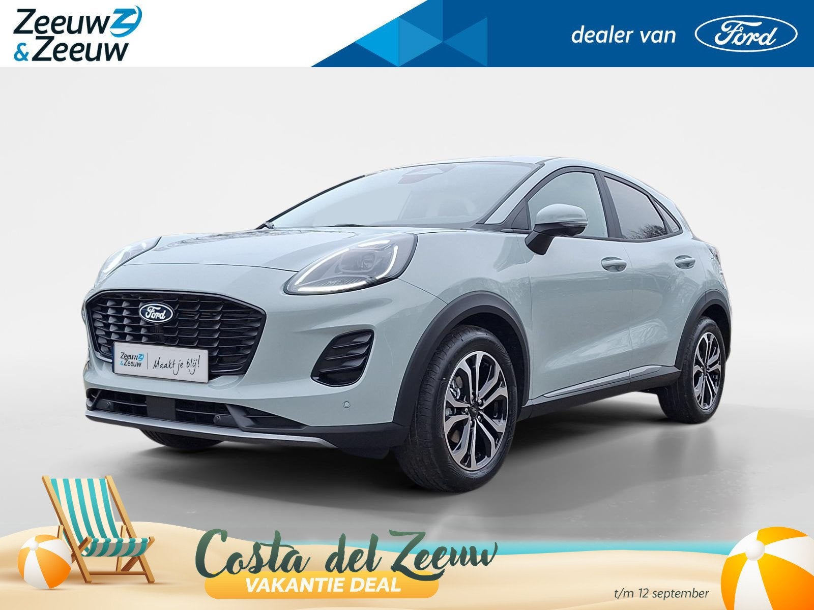 Ford Puma 1.0 EcoBoost Hybrid Titanium | Te Bestellen | Acti, Auto's, 12 maanden, Puma, Bedrijf, Automatische klimaatregeling