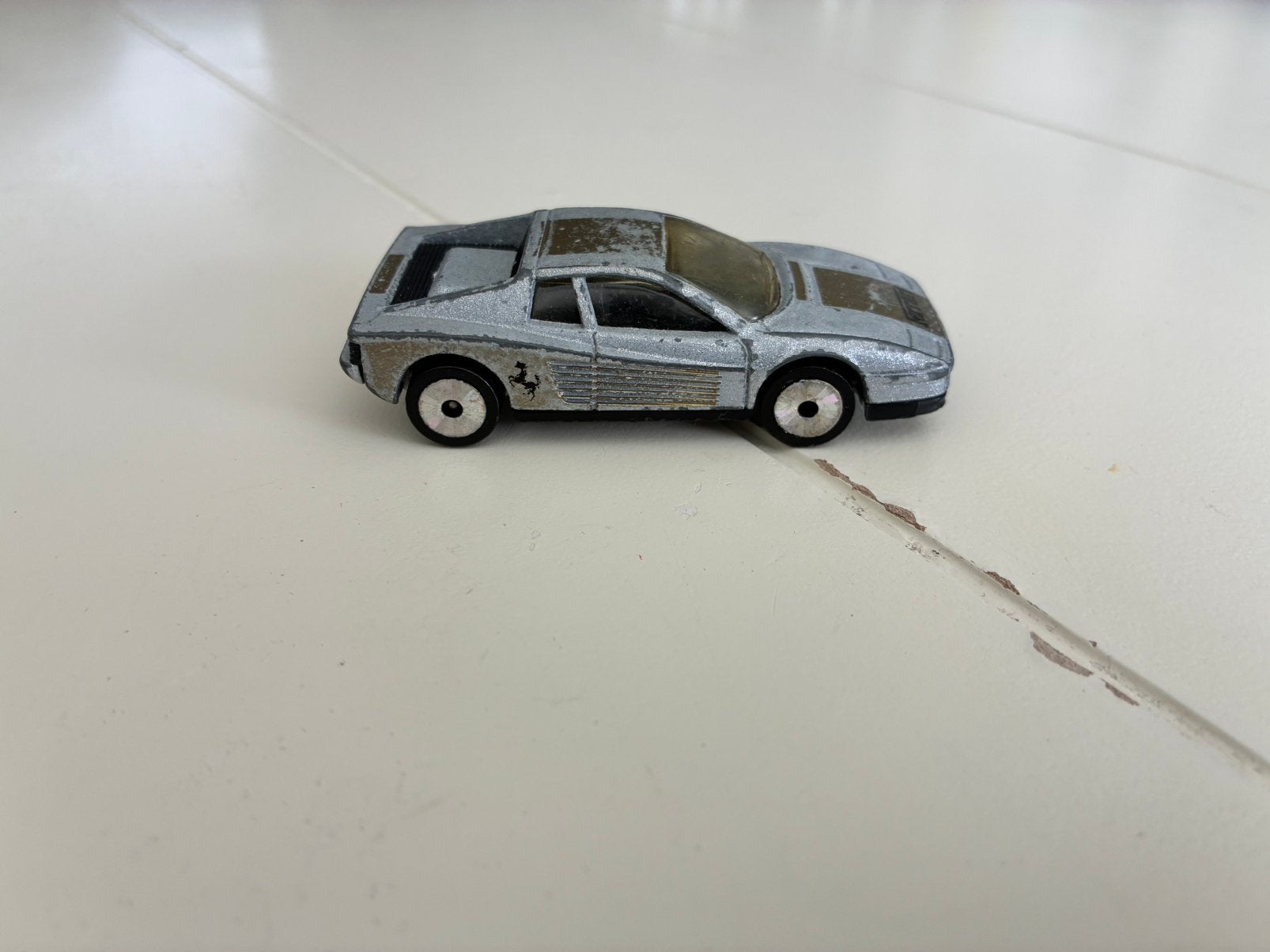 Matchbox Ferrari Testarossa, Ophalen of Verzenden, Gebruikt, Auto