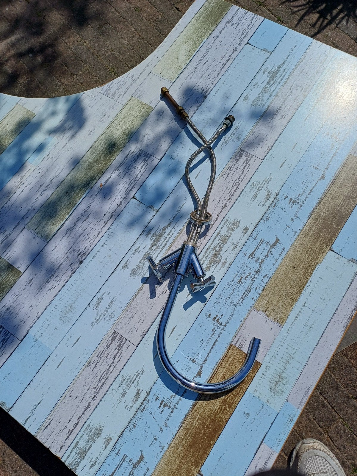 Dornbracht Tara keukenmengkraan, Ophalen of Verzenden, Rechthoekig, 50 tot 100 cm, Minder dan 50 cm