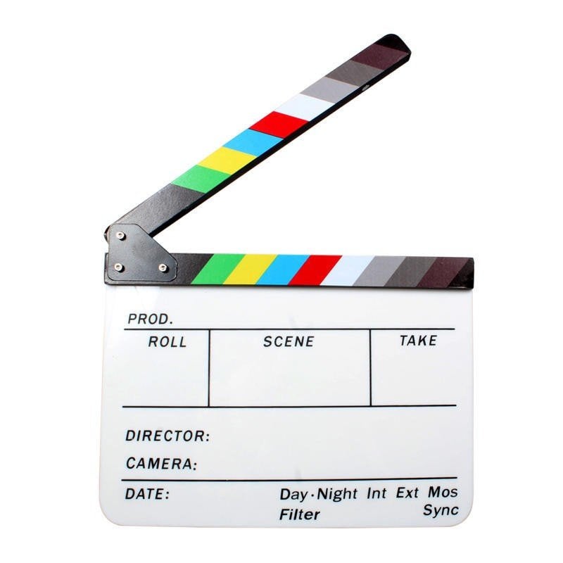 Regisseur's Filmklep, 30 x 25 cm Klapbord (nieuw), Ophalen of Verzenden, Nieuw
