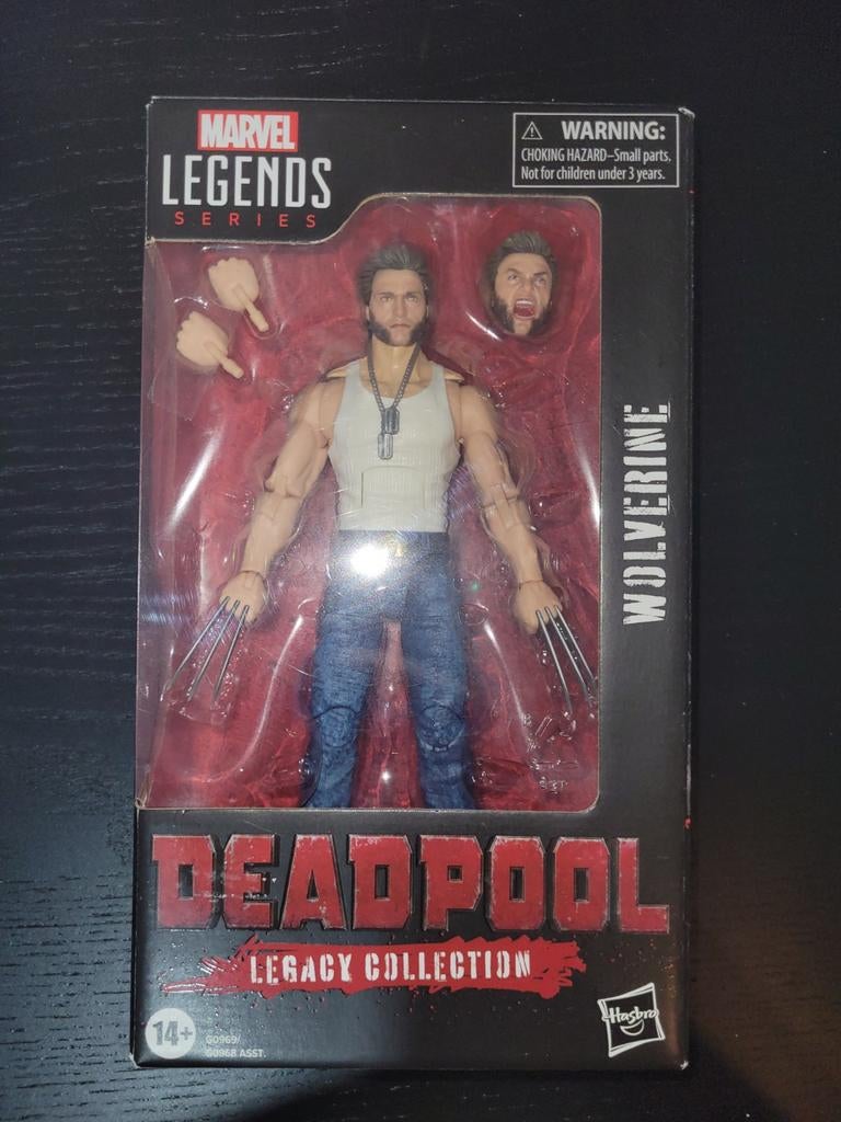 Marvel legends Deadpool Legacy Collection Wolverine, Ophalen of Verzenden, Zo goed als nieuw