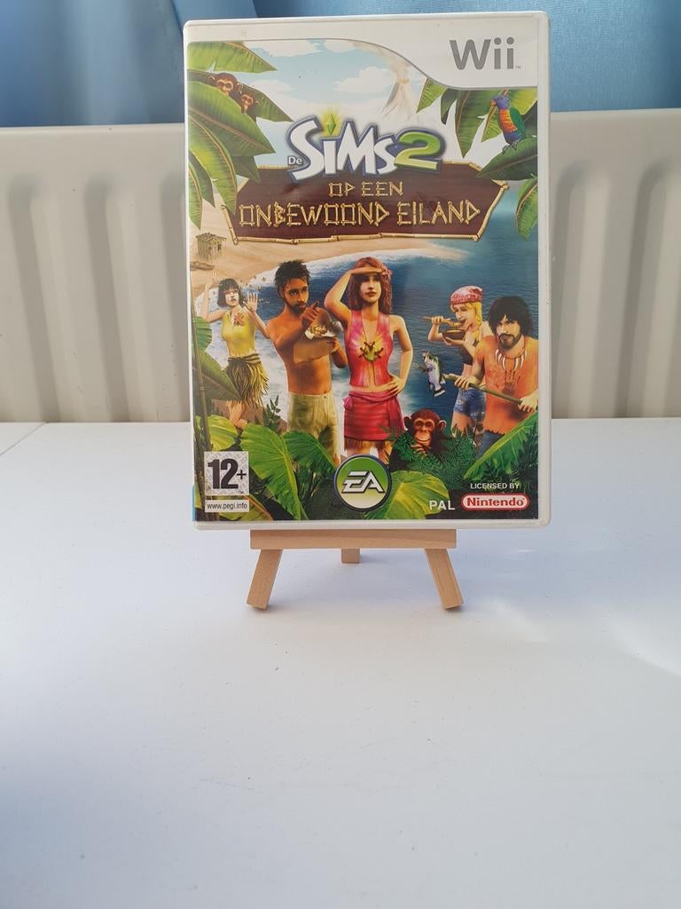 De Sims 2 Op Een Onbewoond Eiland - Nintendo Wii, Gebruikt, Electronic Arts, 1 speler, EA Swiss Sàrl, Place du Molard 8, 1204 Genève, Zwitserland