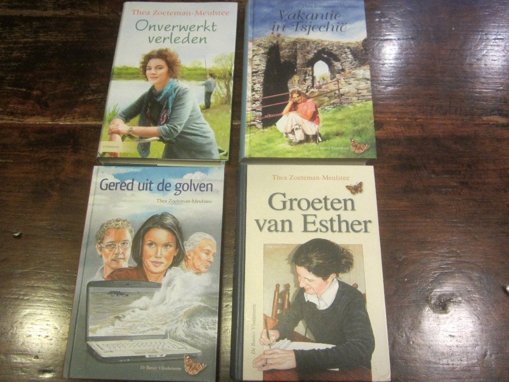 Thea Zoeteman Meulstee Vlinderserie Onverwerkt/Groeten/Olga, Boeken, Ophalen of Verzenden, Zo goed als nieuw, Nederland