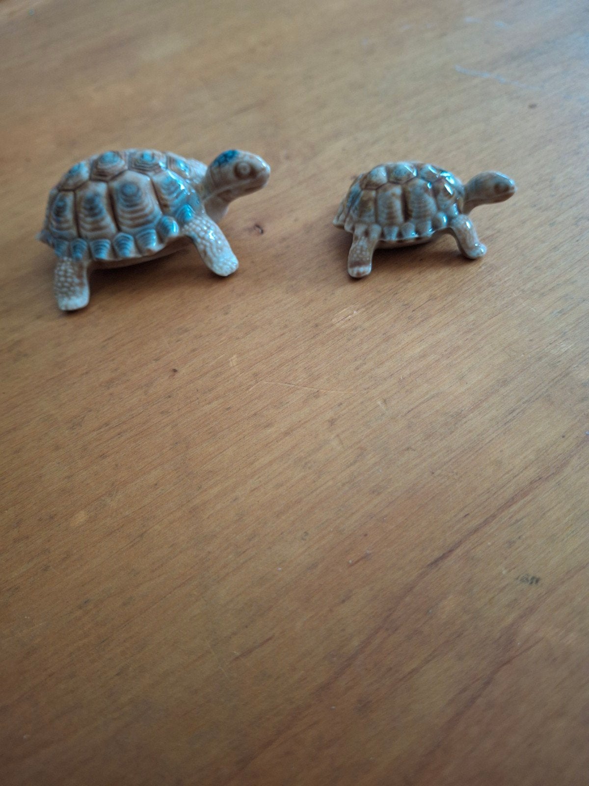 Schildpad beeldjes wade porselein samen 5 euro, Ophalen, Zo goed als nieuw, Dier